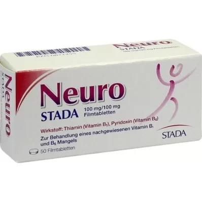 NEURO STADA Filmdrasjerte tabletter, 50 stk
