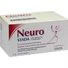 NEURO STADA Filmdrasjerte tabletter, 100 stk
