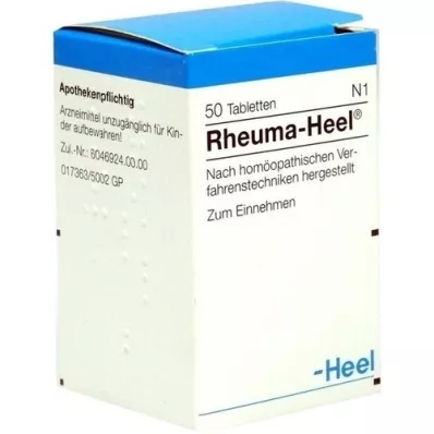 RHEUMA HEEL Tabletter, 50 stk