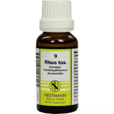 RHUS TOX Complex No.9 Fortynning, 20 ml