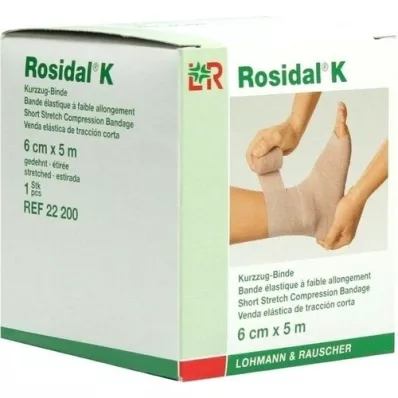 ROSIDAL K bandasje 6 cmx5 m, 1 stk ROSIDAL K bandasje 6 cmx5 m, 1 stk
