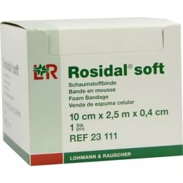 ROSIDAL Myk bandasje 10x0,4 cmx2,5 m, 1 stk