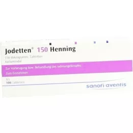 JODETTEN 150 Henning-tabletter, 100 stk