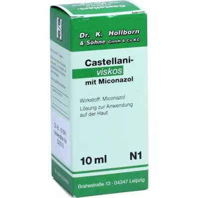 CASTELLANI viskøs med mikonazolløsning, 10 ml CASTELLANI viskøs med mikonazolløsning, 10 ml