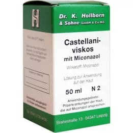CASTELLANI viskøs med mikonazolløsning, 50 ml