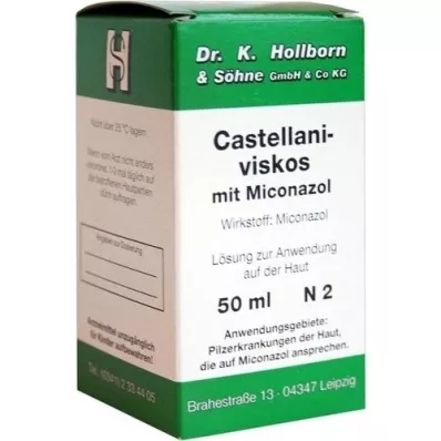 CASTELLANI viskøs med mikonazolløsning, 50 ml CASTELLANI viskøs med mikonazolløsning, 50 ml