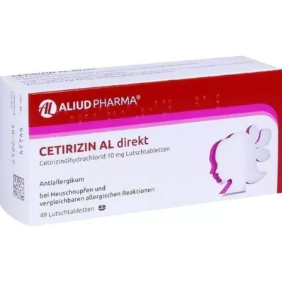 CETIRIZIN AL direkte pastiller, 49 stk CETIRIZIN AL direkte pastiller, 49 stk
