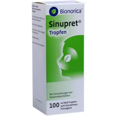 SINUPRET Dråper, 100 ml