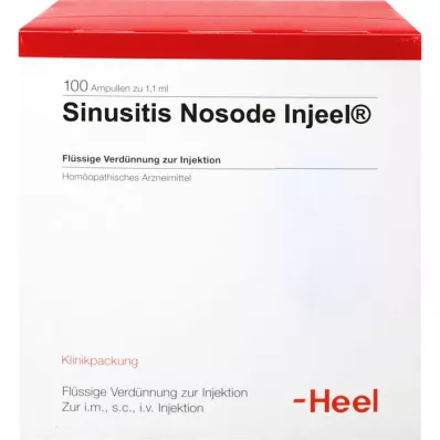 SINUSITIS Nosode Injeel ampuller, 100 stk SINUSITIS Nosode Injeel ampuller, 100 stk