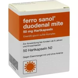 FERRO SANOL tolvfingertarmmidd 50 mg magesaft hard, 50 stk