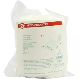 VERBANDWATTE rullet 10 cmx2 m, 1 stk