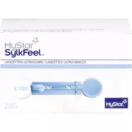 MYSTAR SylkFeel lansetter 28 G, 100 stk