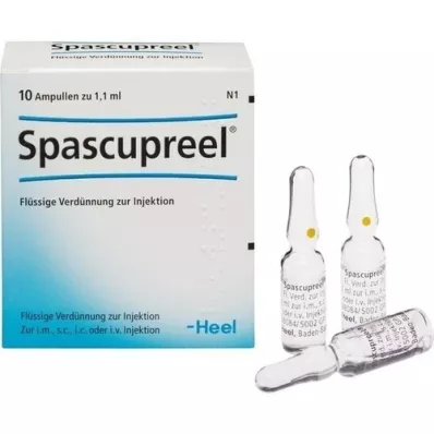 SPASCUPREEL Ampuller, 10 stk