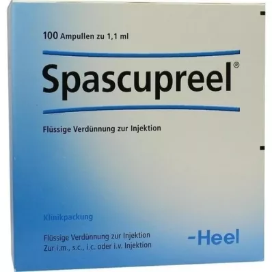 SPASCUPREEL Ampuller, 100 stk