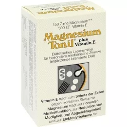 MAGNESIUM TONIL pluss vitamin E kapsler, 100 stk