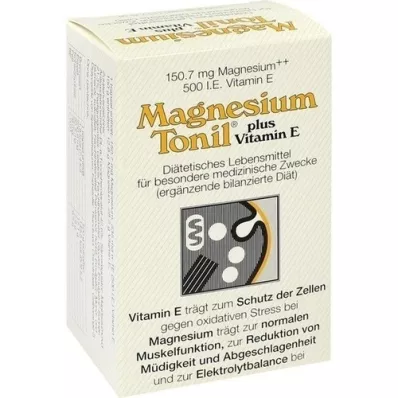 MAGNESIUM TONIL pluss vitamin E kapsler, 100 stk MAGNESIUM TONIL pluss vitamin E kapsler, 100 stk