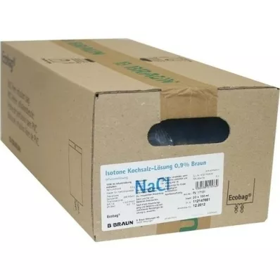 KOCHSALZLÖSUNG 0,9 % brun Ecobag, 20X100 ml KOCHSALZLÖSUNG 0,9 % brun Ecobag, 20X100 ml