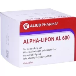 ALPHA-LIPON AL 600 filmdrasjerte tabletter, 100 stk