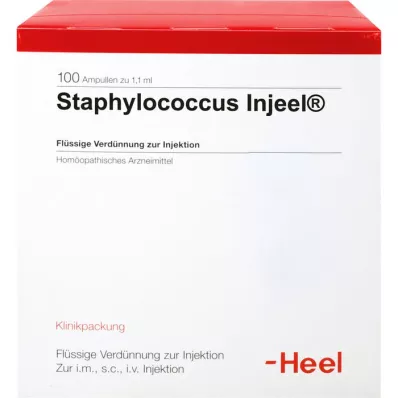 STAPHYLOCOCCUS INJEEL Ampuller, 100 stk