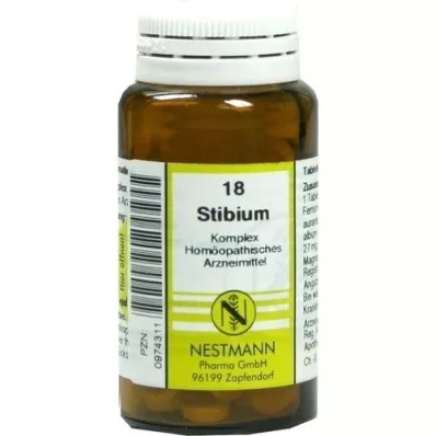 STIBIUM KOMPLEX Tabletter nr.18, 120 stk STIBIUM KOMPLEX Tabletter nr.18, 120 stk