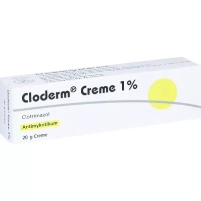 CLODERM Krem 1 %, 20 g CLODERM Krem 1 %, 20 g