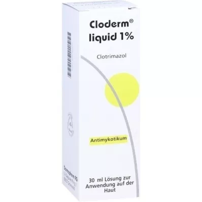 CLODERM Væske 1 %, 30 ml CLODERM Væske 1 %, 30 ml