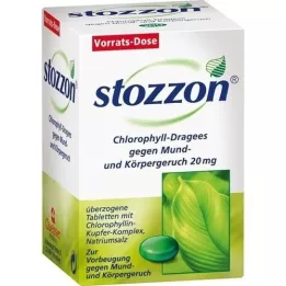 STOZZON Klorofyllbelagte tabletter, 200 stk