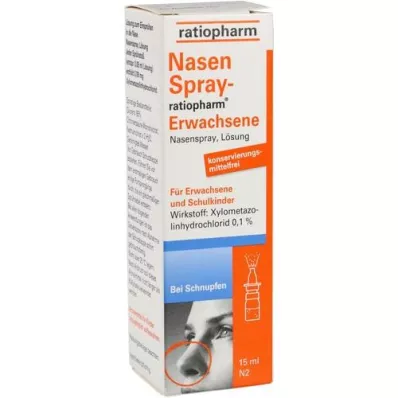 NASENSPRAY-ratiopharm voksne cons.free, 15 ml