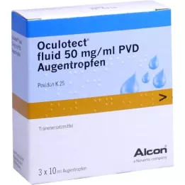 OCULOTECT væske PVD øyedråper, 3X10 ml