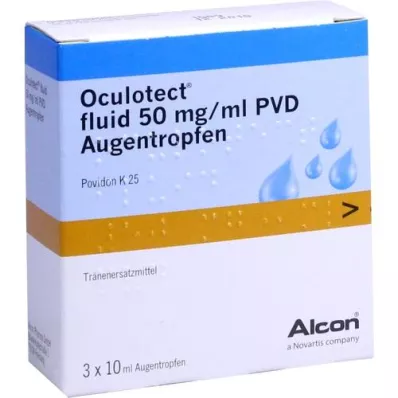 OCULOTECT væske PVD øyedråper, 3X10 ml OCULOTECT væske PVD øyedråper, 3X10 ml