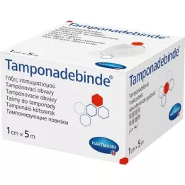TAMPONADEBINDE 1 cmx5 m steril Hartmann, 1 stk