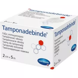 TAMPONADEBINDE 2 cmx5 m steril Hartmann, 1 stk