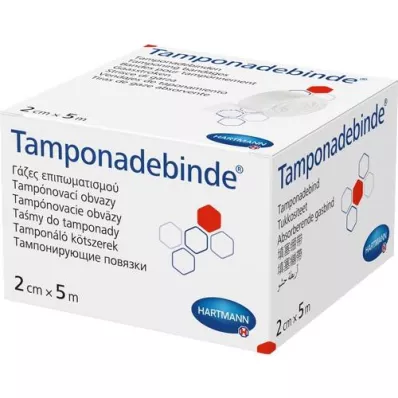 TAMPONADEBINDE 2 cmx5 m steril Hartmann, 1 stk