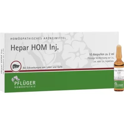 HEPAR HOM Inj. Ampuller, 10X2 ml HEPAR HOM Inj. Ampuller, 10X2 ml