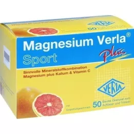 MAGNESIUM VERLA pluss granulat, 50 stk