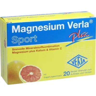 MAGNESIUM VERLA pluss granulat, 20 stk MAGNESIUM VERLA pluss granulat, 20 stk