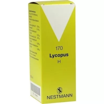 LYCOPUS H nr. 170 dråper, 100 ml LYCOPUS H nr. 170 dråper, 100 ml