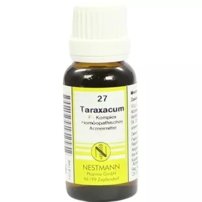 TARAXACUM F Complex 27 Fortynning, 20 ml