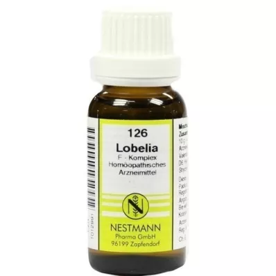 LOBELIA F Complex No.126 Fortynning, 20 ml