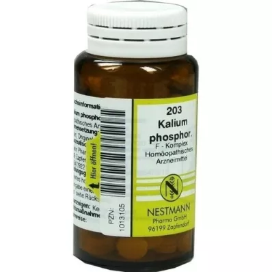 KALIUM PHOSPHORICUM F Complex nr. 203 tabletter, 120 stk KALIUM PHOSPHORICUM F Complex nr. 203 tabletter, 120 stk