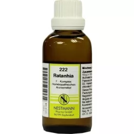 RATANHIA F Complex No.222 Fortynning, 50 ml