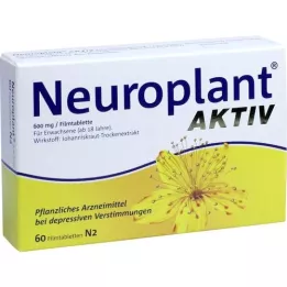 NEUROPLANT aktive filmdrasjerte tabletter, 60 stk