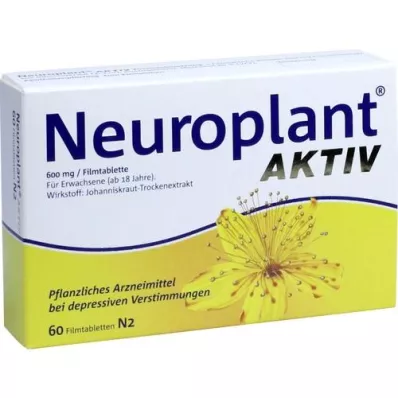 NEUROPLANT aktive filmdrasjerte tabletter, 60 stk