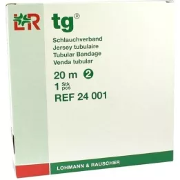 TG Rørbandasje størrelse 2 20 m hvit, 1 stk