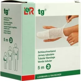 TG Rørbandasje størrelse 3 5 m hvit, 1 stk