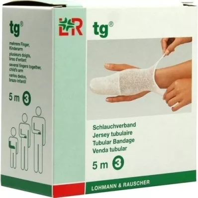 TG Rørbandasje størrelse 3 5 m hvit, 1 stk TG Rørbandasje størrelse 3 5 m hvit, 1 stk