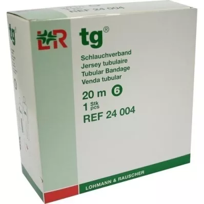 TG Rørbandasje størrelse 6 20 m hvit, 1 stk TG Rørbandasje størrelse 6 20 m hvit, 1 stk