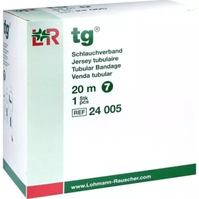 TG Rørbandasje størrelse 7 20 m hvit, 1 stk TG Rørbandasje størrelse 7 20 m hvit, 1 stk