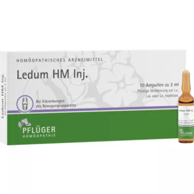 LEDUM HM Injiser ampuller, 10 stk