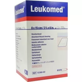 LEUKOMED sterilplaster 8x15 cm, 50 stk